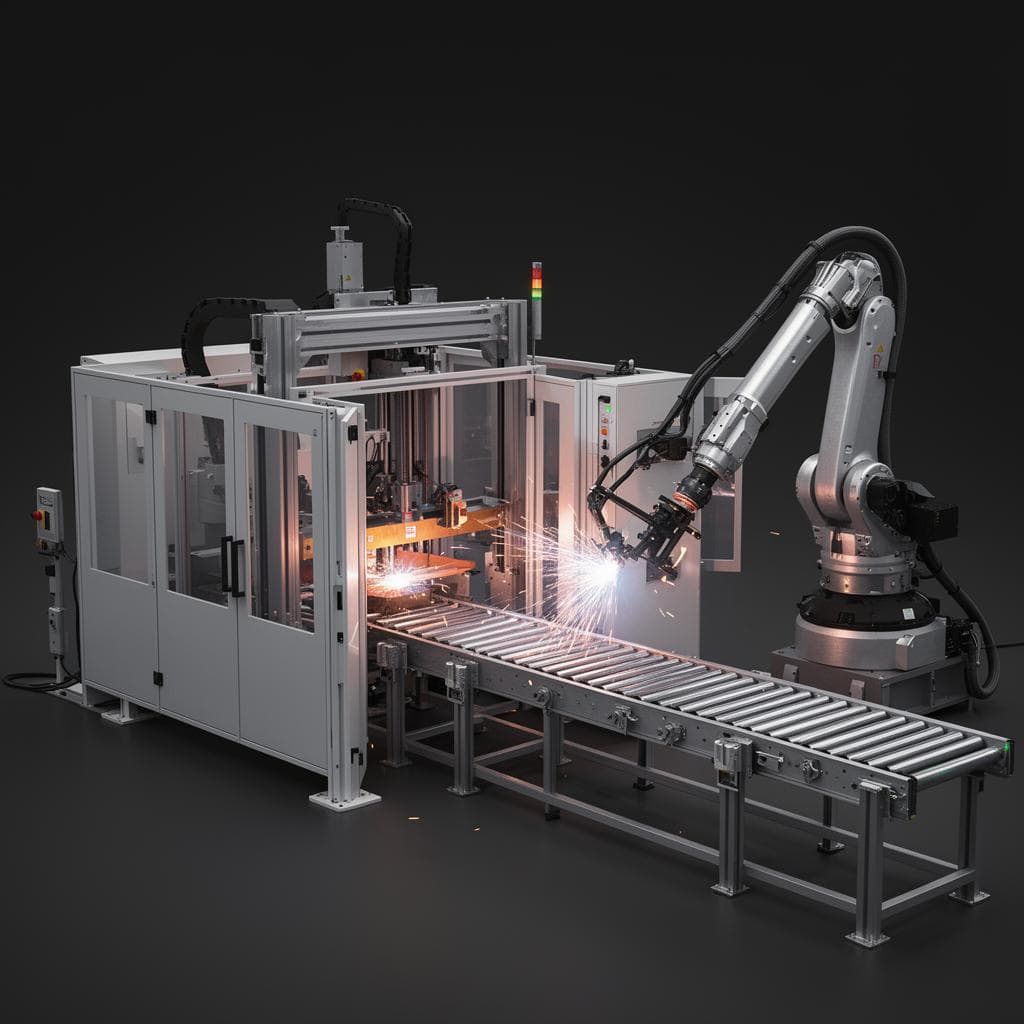 Automatic Cut & Weld Station