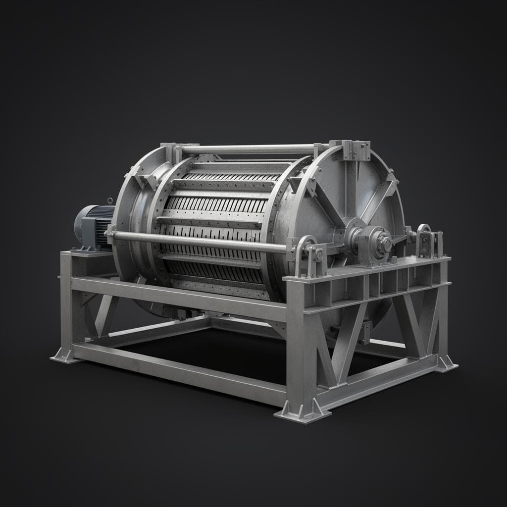 Industrial Drum Sieve